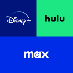 Disney+, Hulu, HBO Max Bundle (With Ads) 3 Month